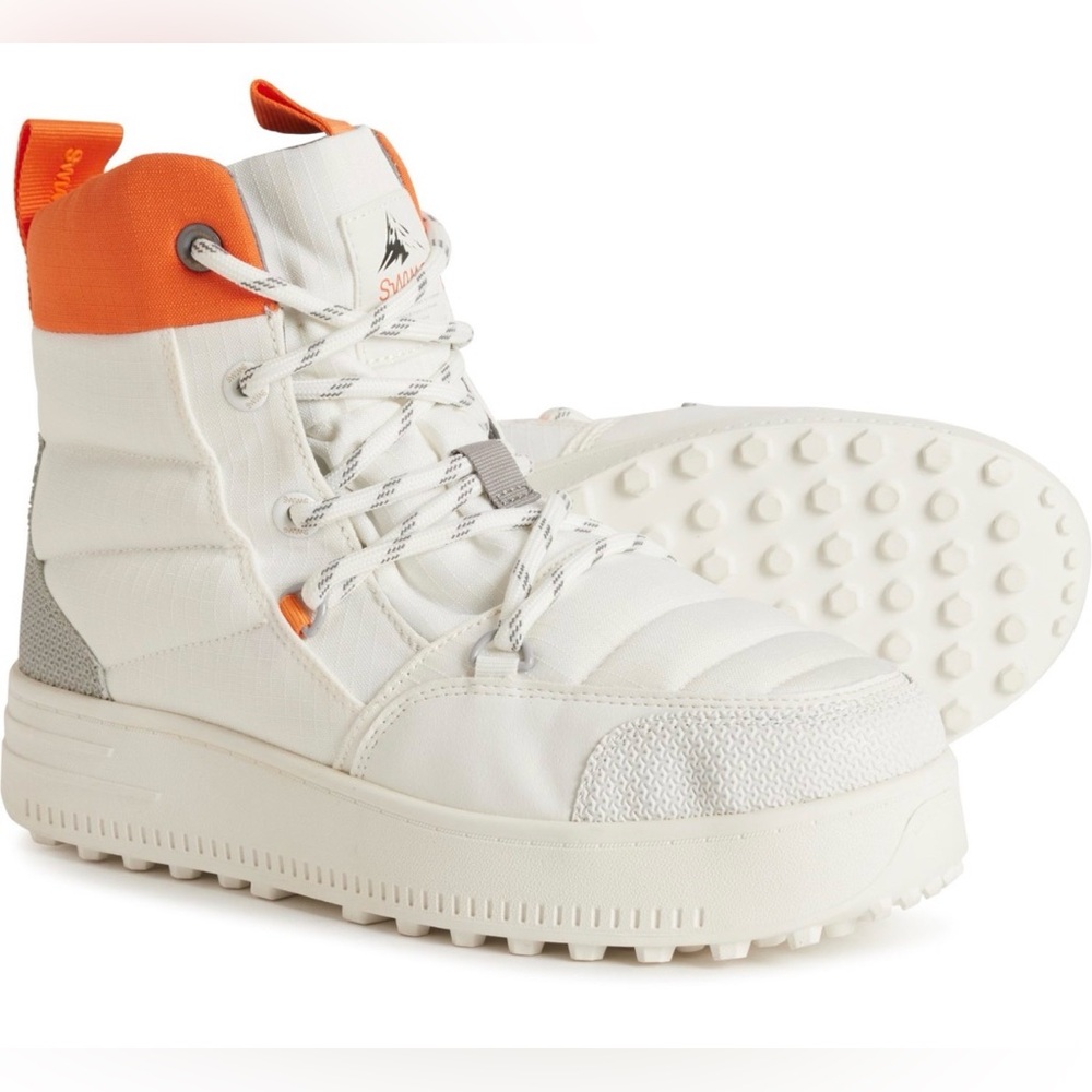 🔥🔥🔥SWIMS women’s white snow boots